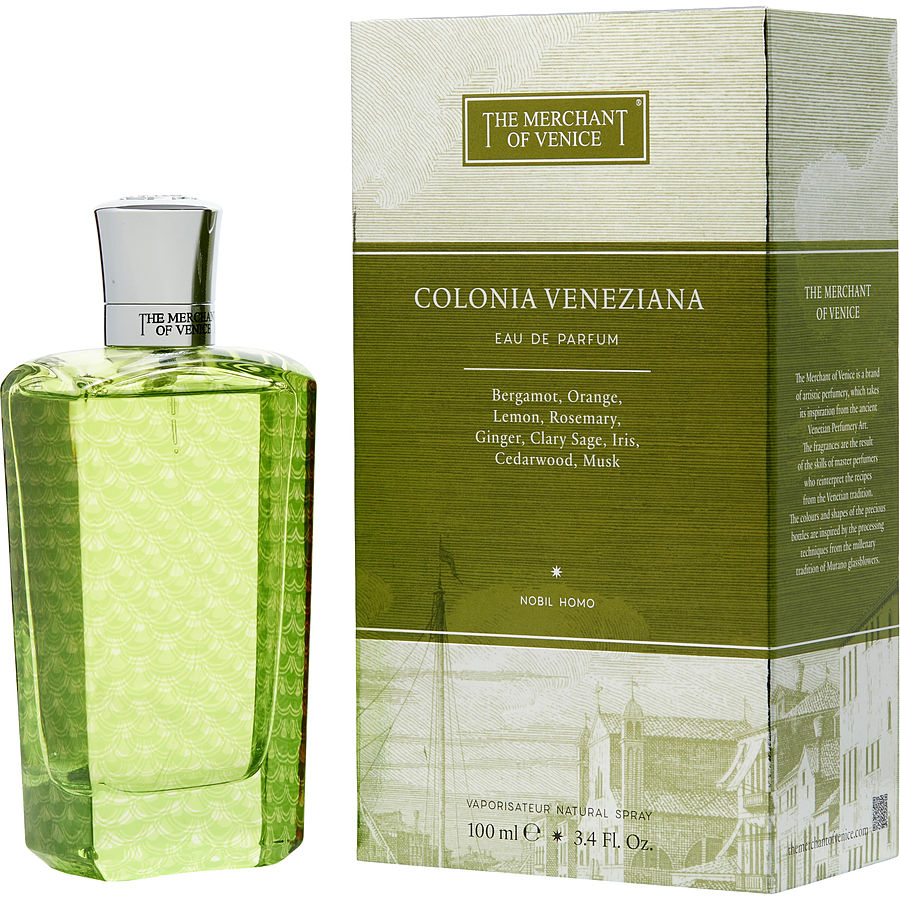 Eau De Parfum Spray 3.4 Oz - Merchant Of Venice Colonia Veneziana By Merchant Of Venice Eau De Parfum Spray 3.4 Oz - Merchant Of Venice Colonia Veneziana By Merchant Of Venice