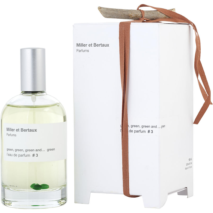 Eau De Parfum Spray 3.4 Oz - Miller Et Bertaux #3 Green Eau De Parfum Spray 3.4 Oz - Miller Et Bertaux #3 Green