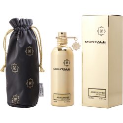 Eau De Parfum Spray 3.4 Oz - Montale Paris Aoud Leather By Montale