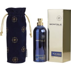 Eau De Parfum Spray 3.4 Oz - Montale Paris Blue Amber By Montale