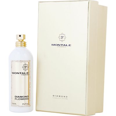 Eau De Parfum Spray 3.4 Oz - Montale Paris Diamond Flowers By Montale
