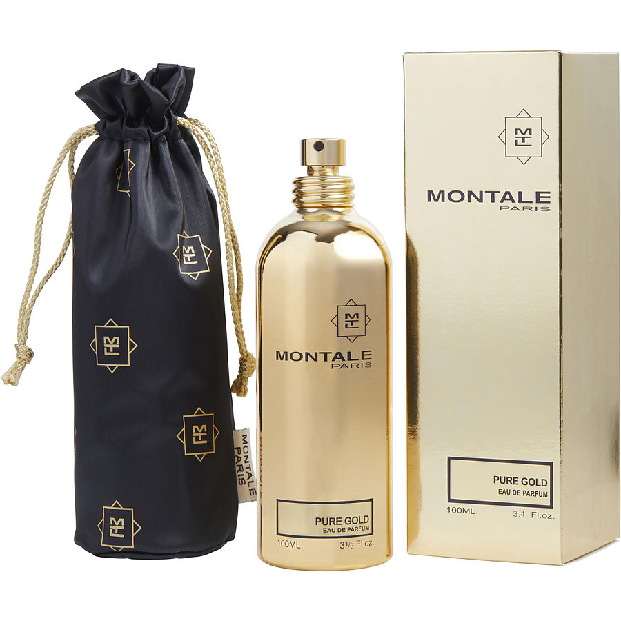 Eau De Parfum Spray 3.4 Oz - Montale Paris Pure Gold By Montale Eau De Parfum Spray 3.4 Oz - Montale Paris Pure Gold By Montale