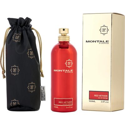 Eau De Parfum Spray 3.4 Oz - Montale Paris Red Vetiver By Montale