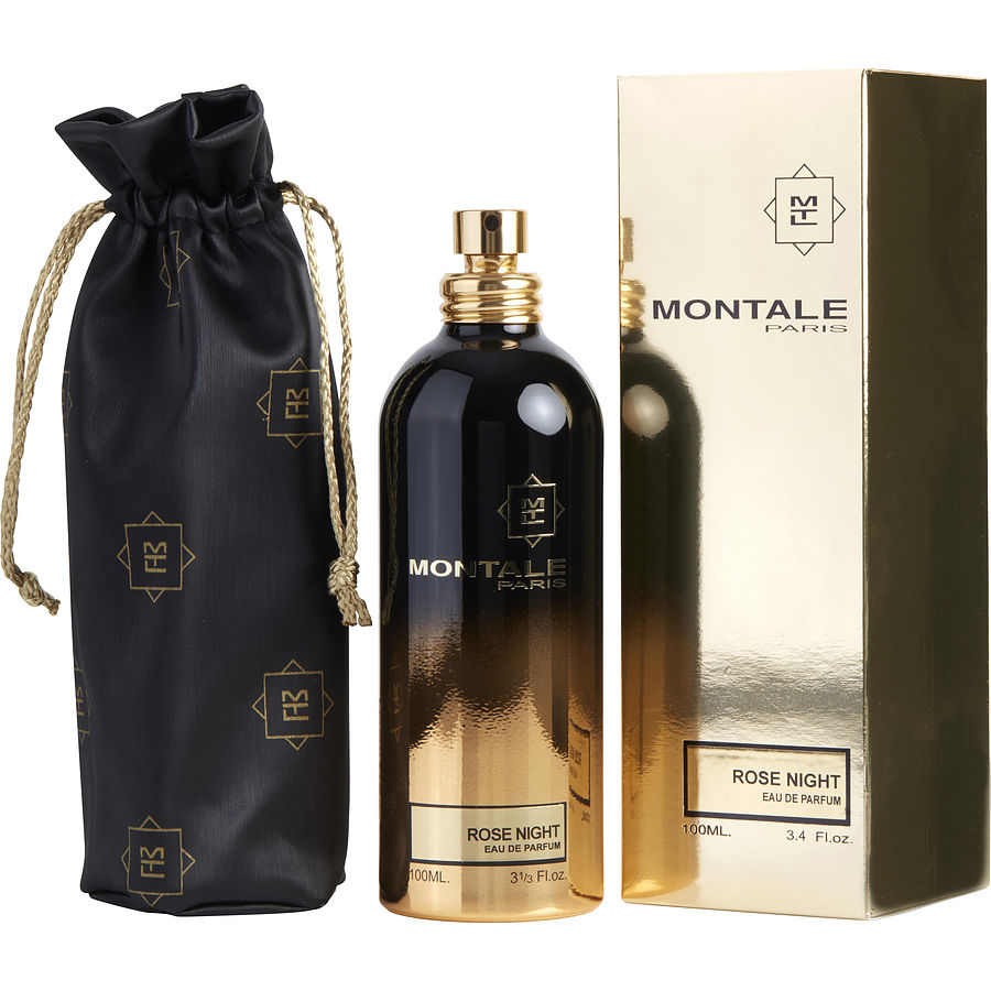 Eau De Parfum Spray 3.4 Oz - Montale Paris Rose Night By Montale Eau De Parfum Spray 3.4 Oz - Montale Paris Rose Night By Montale