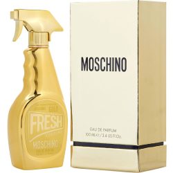 Eau De Parfum Spray 3.4 Oz - Moschino Gold Fresh Couture By Moschino