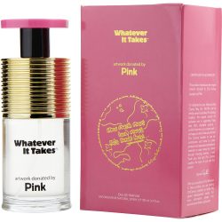 Eau De Parfum Spray 3.4 Oz (New Packaging) - Whatever It Takes Pink By Whatever It Takes