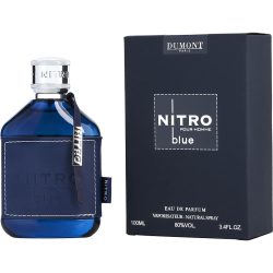 Eau De Parfum Spray 3.4 Oz - Nitro Blue Pour Homme By Dumont