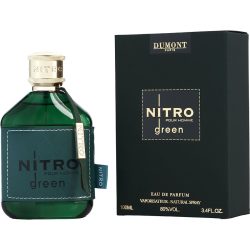 Eau De Parfum Spray 3.4 Oz - Nitro Green Pour Homme By Dumont