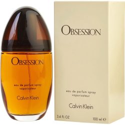 Eau De Parfum Spray 3.4 Oz - Obsession By Calvin Klein