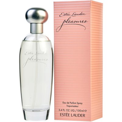Eau De Parfum Spray 3.4 Oz - Pleasures By Estee Lauder