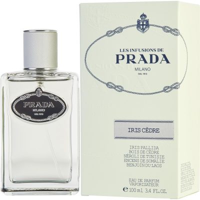 Eau De Parfum Spray 3.4 Oz - Prada Infusion Iris Cedre By Prada