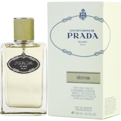 Eau De Parfum Spray 3.4 Oz - Prada Infusion Vetiver By Prada