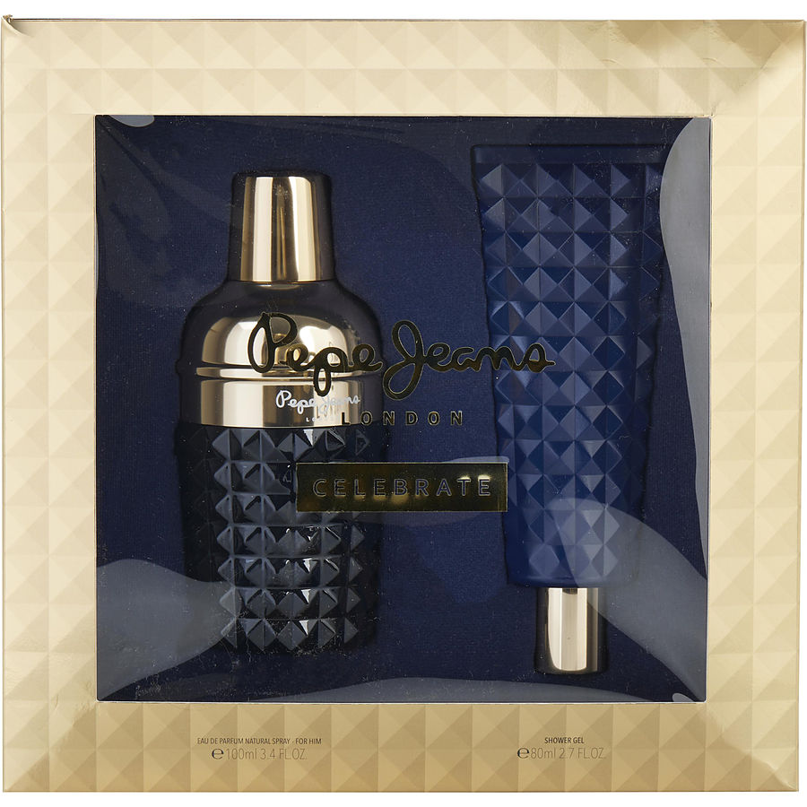 Eau De Parfum Spray 3.4 Oz & Shower Gel 2.7 Oz - Pepe Jeans Celebrate By Pepe Jeans London Eau De Parfum Spray 3.4 Oz & Shower Gel 2.7 Oz - Pepe Jeans Celebrate By Pepe Jeans London