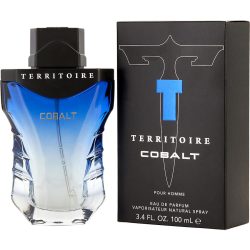 Eau De Parfum Spray 3.4 Oz - Territoire Cobalt  By Yzy Perfume