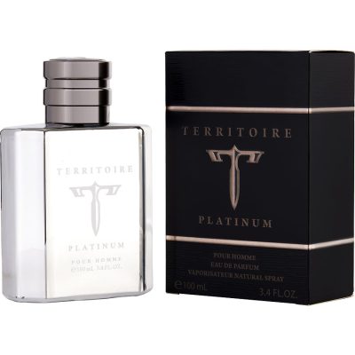 Eau De Parfum Spray 3.4 Oz - Territoire Platinum By Yzy Perfume