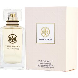 Eau De Parfum Spray 3.4 Oz - Tory Burch Jolie Fleur Rose By Tory Burch