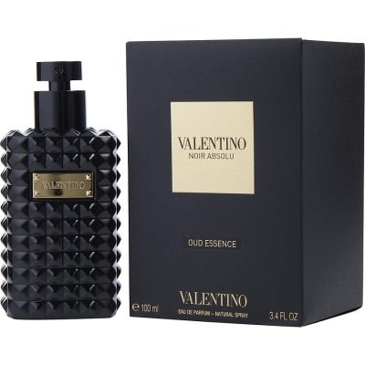Eau De Parfum Spray 3.4 Oz - Valentino Noir Absolu Oud Essence By Valentino