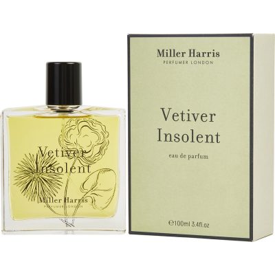 Eau De Parfum Spray 3.4 Oz - Vetiver Insolent By Miller Harris