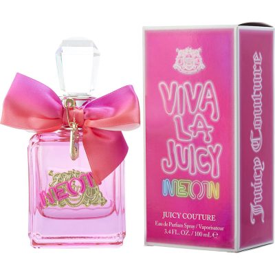 Eau De Parfum Spray 3.4 Oz - Viva La Juicy Neon By Juicy Couture