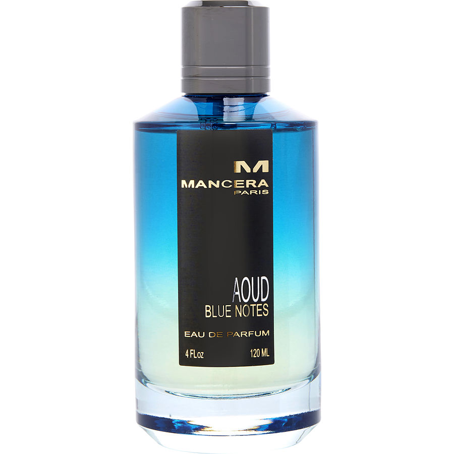 Eau De Parfum Spray 4 Oz *Tester - Mancera Aoud Blue Notes By Mancera Eau De Parfum Spray 4 Oz *Tester - Mancera Aoud Blue Notes By Mancera