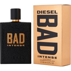 Eau De Parfum Spray 4.2 Oz - Diesel Bad Intense By Diesel