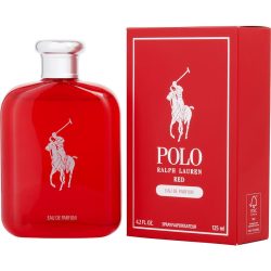 Eau De Parfum Spray 4.2 Oz - Polo Red By Ralph Lauren