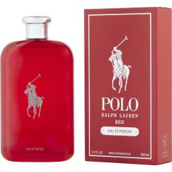 Eau De Parfum Spray 6.7 Oz - Polo Red By Ralph Lauren