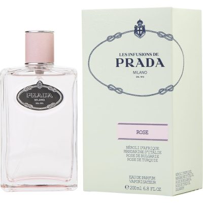 Eau De Parfum Spray 6.7 Oz - Prada Infusion De Rose By Prada