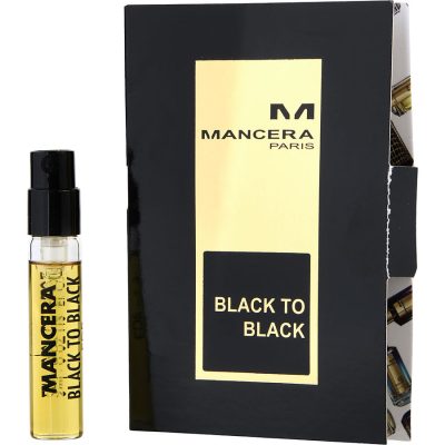 Eau De Parfum Spray Vial - Mancera Black To Black By Mancera