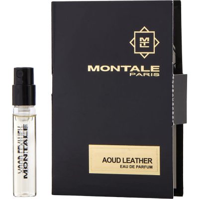 Eau De Parfum Spray Vial - Montale Paris Aoud Leather By Montale