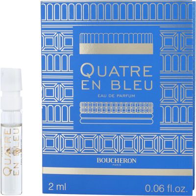 Eau De Parfum Spray Vial On Card - Boucheron Quatre En Bleu By Boucheron
