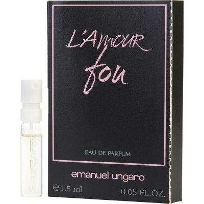 Eau De Parfum Spray Vial On Card - L'Amour Fou By Ungaro