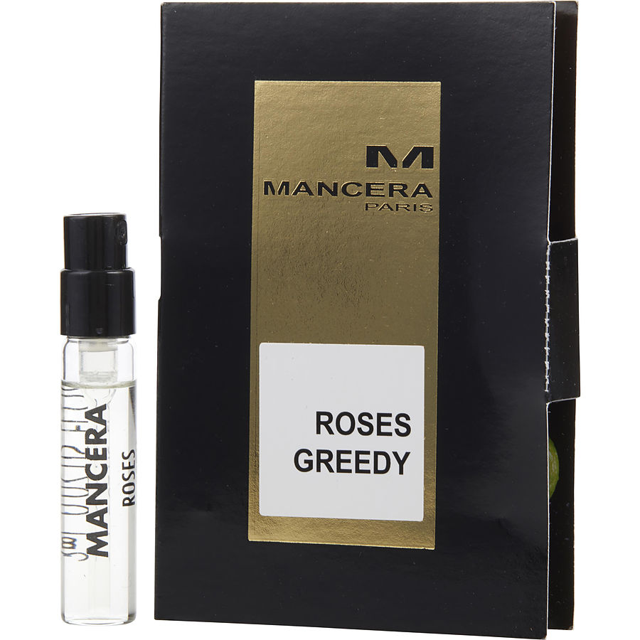 Eau De Parfum Spray Vial On Card - Mancera Roses Greedy By Mancera Eau De Parfum Spray Vial On Card - Mancera Roses Greedy By Mancera