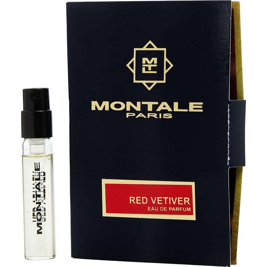 Eau De Parfum Spray Vial On Card - Montale Paris Red Vetiver By Montale Eau De Parfum Spray Vial On Card - Montale Paris Red Vetiver By Montale