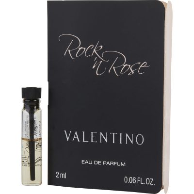 Eau De Parfum Vial On Card - Valentino Rock 'N Rose By Valentino