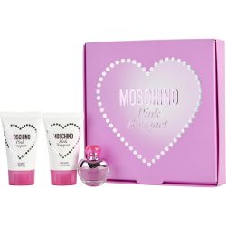 Edt 0.17 Oz Mini & Body Lotion 0.8 Oz & Shower Gel 0.8 Oz - Moschino Pink Bouquet By Moschino
