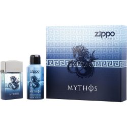 Edt 2.5 Oz & Deodorant Spray 5 Oz - Zippo Mythos By Zippo