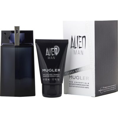 Edt Refillable Spray 3.4 Oz & Hair And Body Shampoo 1.7 Oz (Travel Offer ) - Alien Man By Thierry Mugler