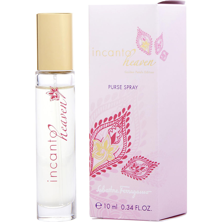 Edt Spray 0.34 Oz Mini (Golden Petals Edition) - Incanto Heaven By Salvatore Ferragamo Edt Spray 0.34 Oz Mini (Golden Petals Edition) - Incanto Heaven By Salvatore Ferragamo