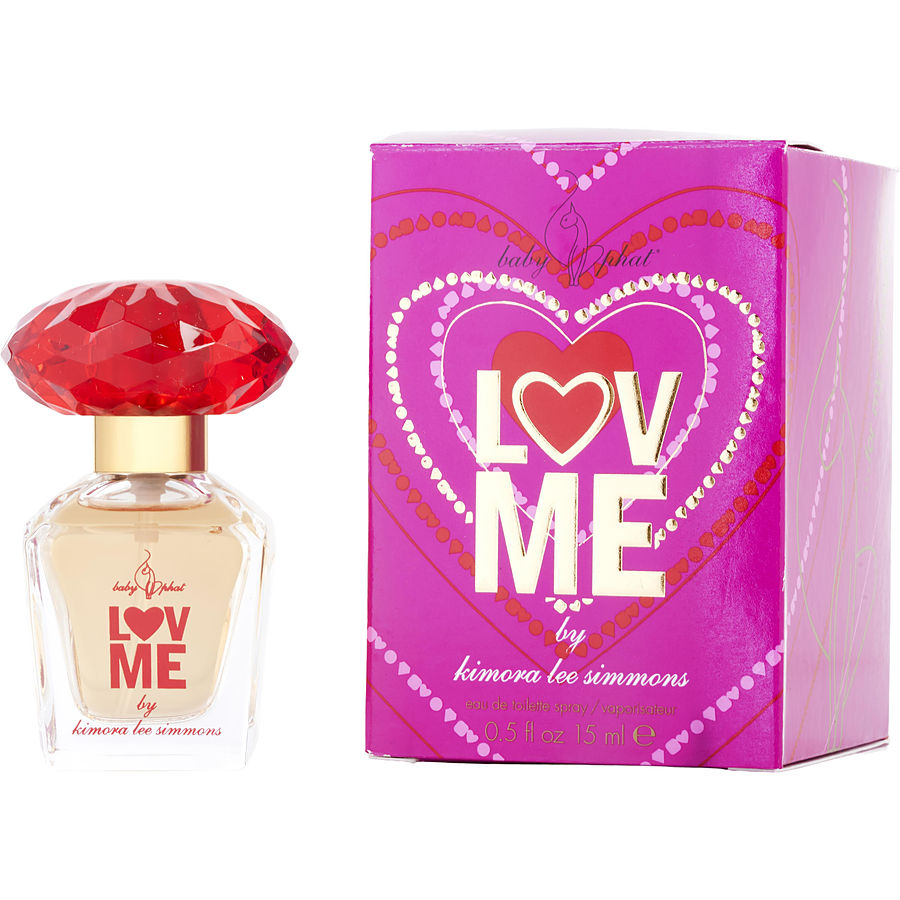 Edt Spray 0.5 Oz - Baby Phat Luv Me By Kimora Lee Simmons Edt Spray 0.5 Oz - Baby Phat Luv Me By Kimora Lee Simmons
