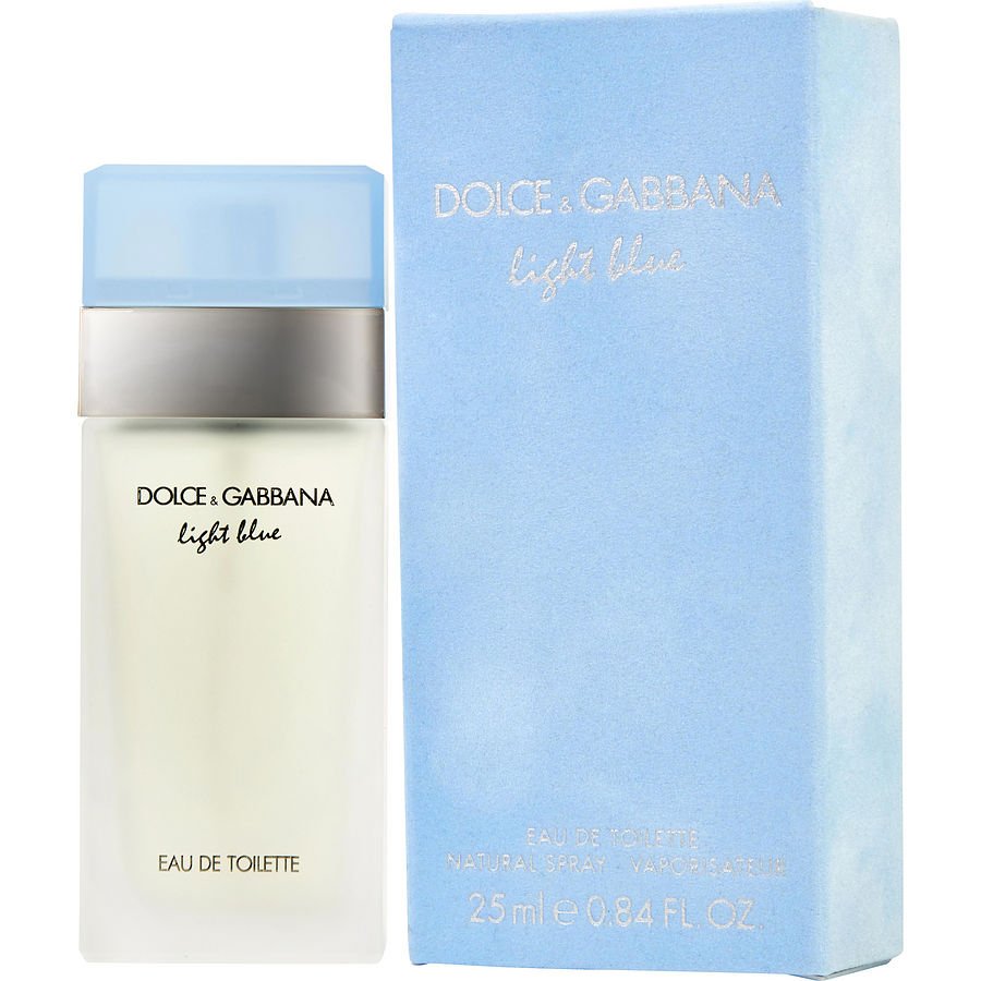 Edt Spray 0.8 Oz - D & G Light Blue By Dolce & Gabbana Edt Spray 0.8 Oz - D & G Light Blue By Dolce & Gabbana