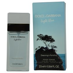Edt Spray 0.85 Oz - D & G Light Blue Dreaming In Portofino By Dolce & Gabbana