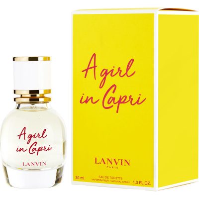 Edt Spray 1 Oz - A Girl In Capri By Lanvin