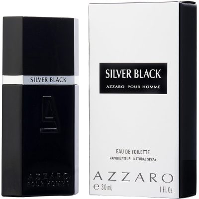 Edt Spray 1 Oz - Azzaro Silver Black By Azzaro