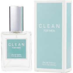Edt Spray 1 Oz (New Packaging) - Clean Men By Clean