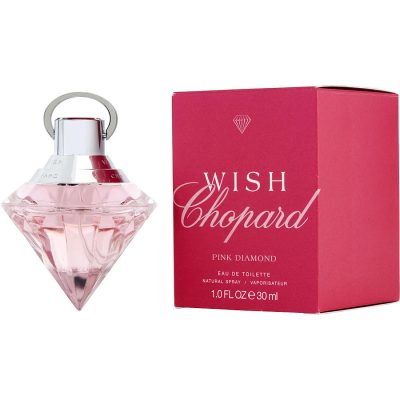 Edt Spray 1 Oz - Pink Diamond Wish By Chopard