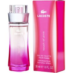 Edt Spray 1 Oz - Touch Of Pink By Lacoste