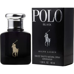 Edt Spray 1.3 Oz - Polo Black By Ralph Lauren