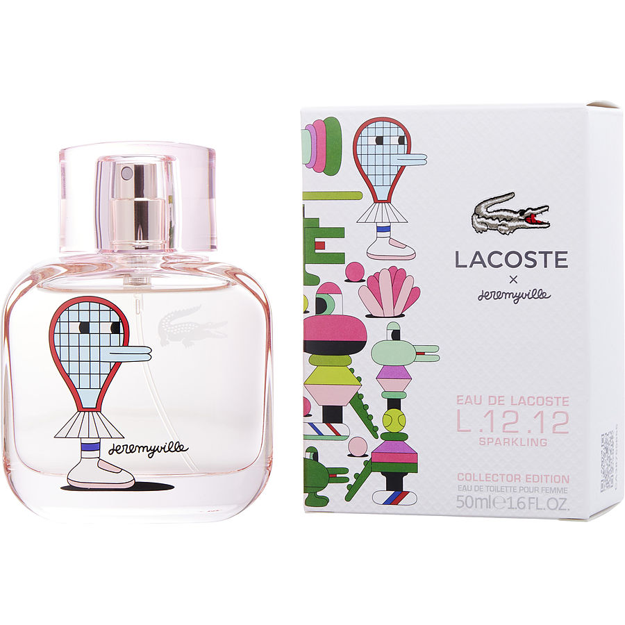 Edt Spray 1.6 Oz (Jeremyville Limited Edition) - Lacoste Eau De Lacoste L.12.12 Pour Elle Sparkling By Lacoste Edt Spray 1.6 Oz (Jeremyville Limited Edition) - Lacoste Eau De Lacoste L.12.12 Pour Elle Sparkling By Lacoste