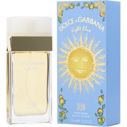 Edt Spray 1.6 Oz (Limited Edition) - D & G Light Blue Sun By Dolce & Gabbana